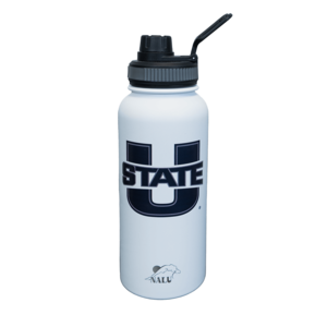 White, U-State, Insulated, Water Bottle